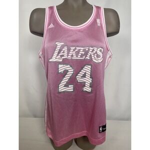 Kobe Bryant #24 Los Angeles Lakers adidas NBA 4Her Pink Jersey Women's XL